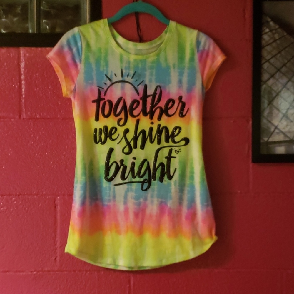 Tie dye colorful shirt